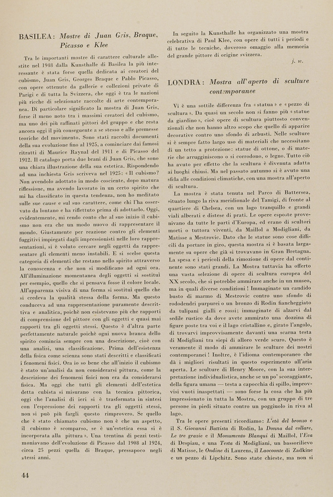 pagina sinistra