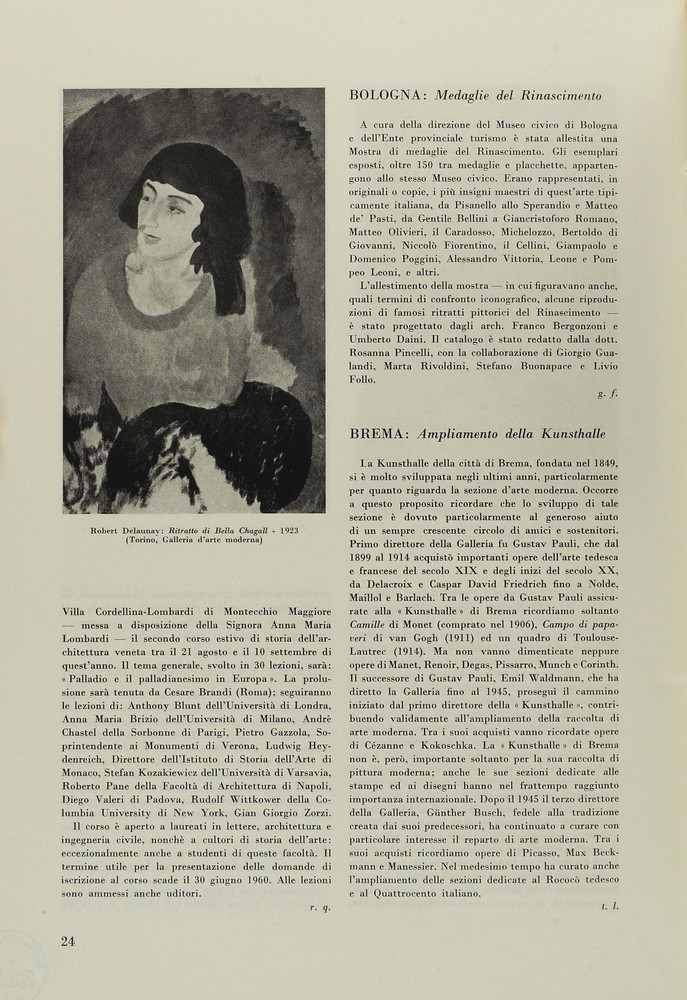 pagina sinistra