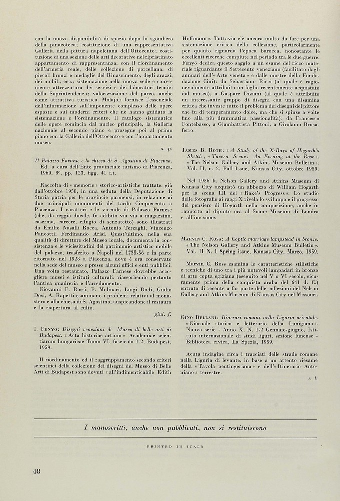 pagina sinistra