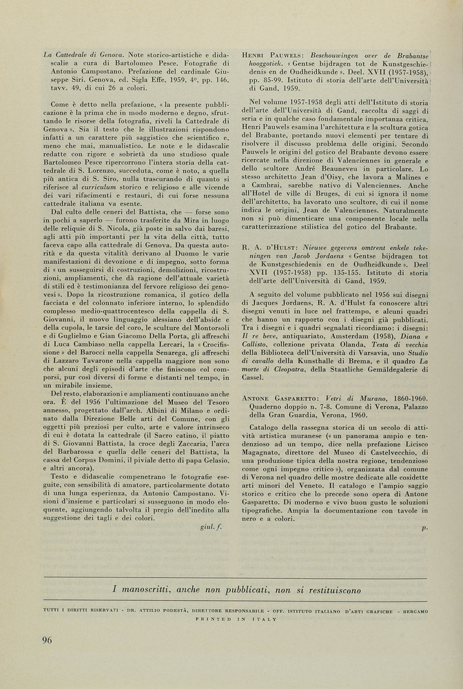 pagina sinistra