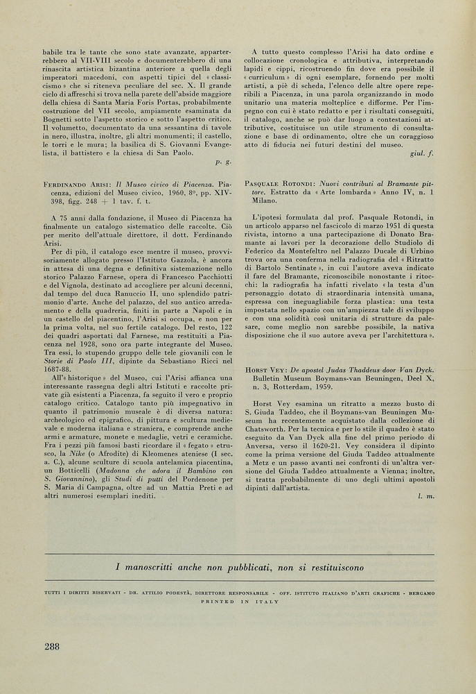pagina sinistra