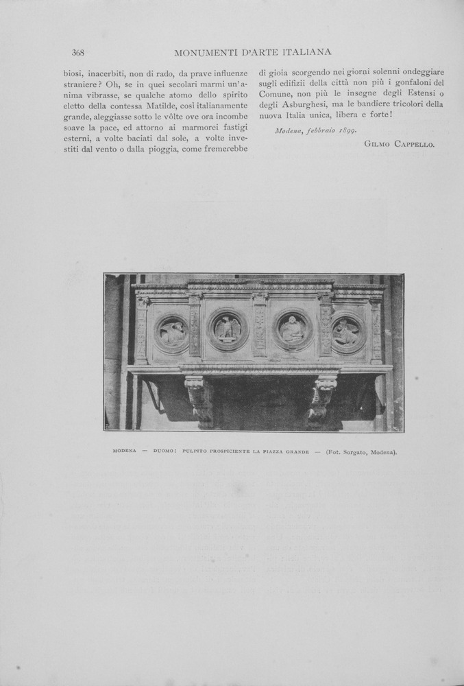 pagina sinistra