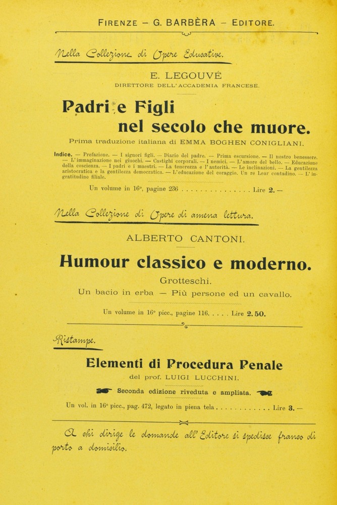 pagina sinistra