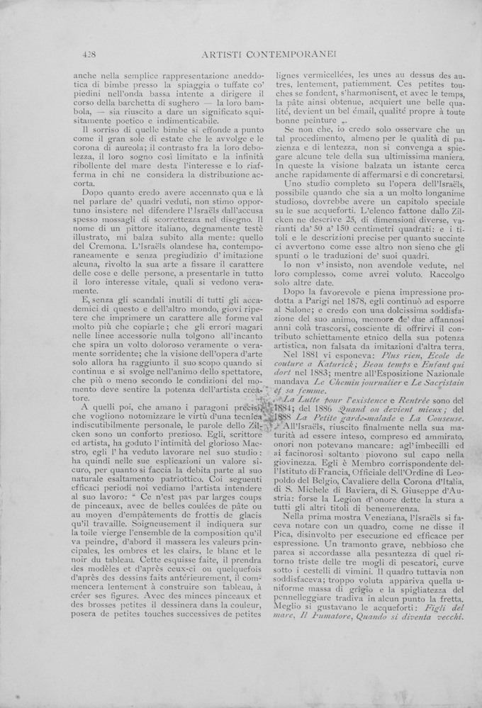 pagina sinistra