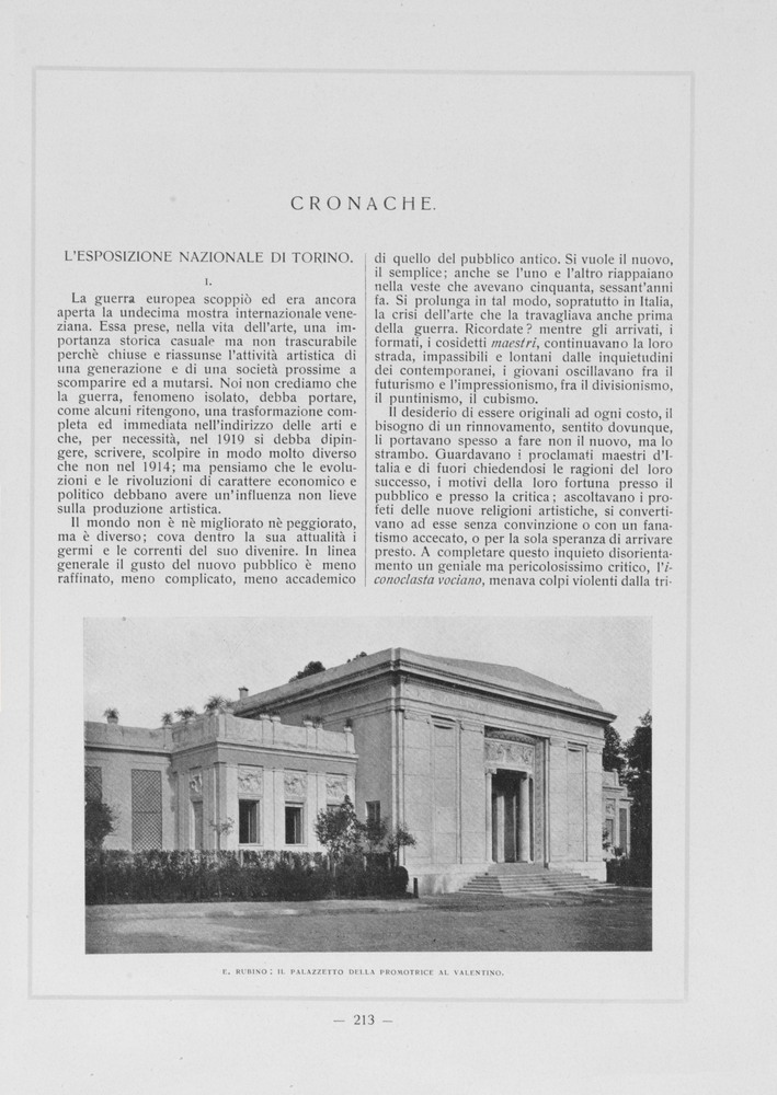 pagina sinistra