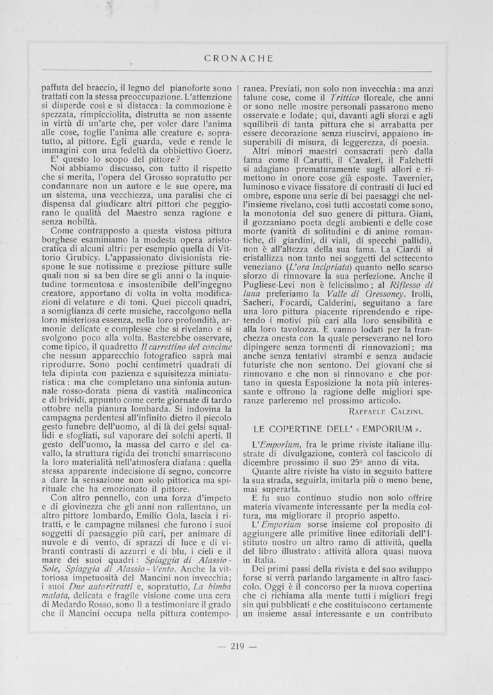 pagina sinistra
