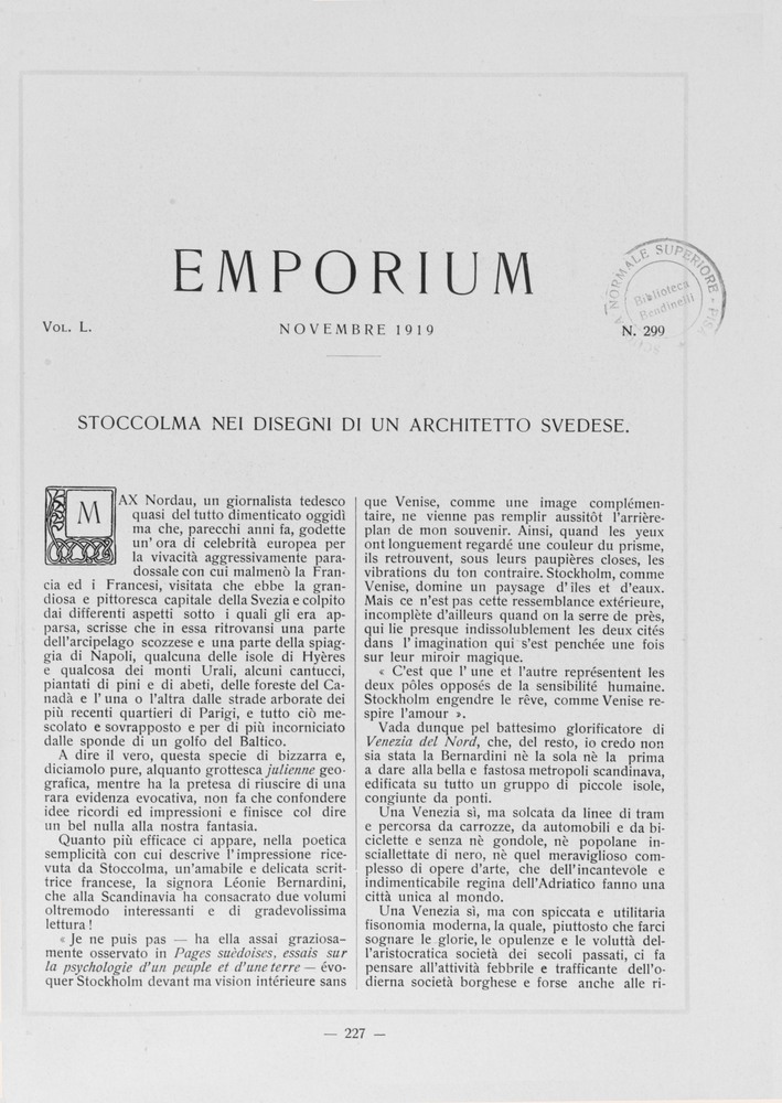 pagina sinistra