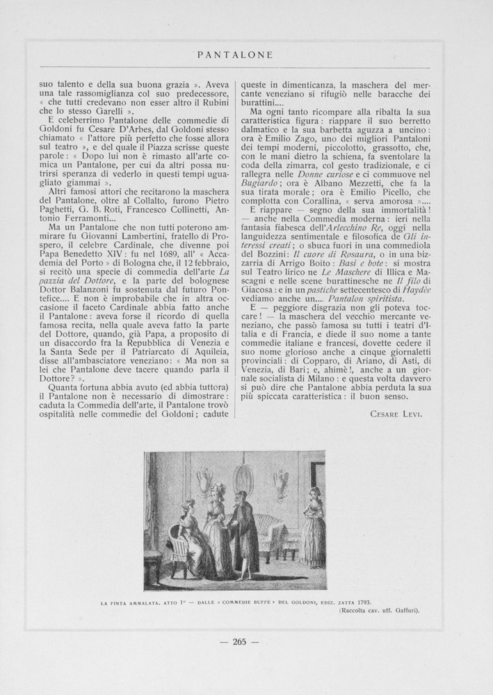 pagina sinistra