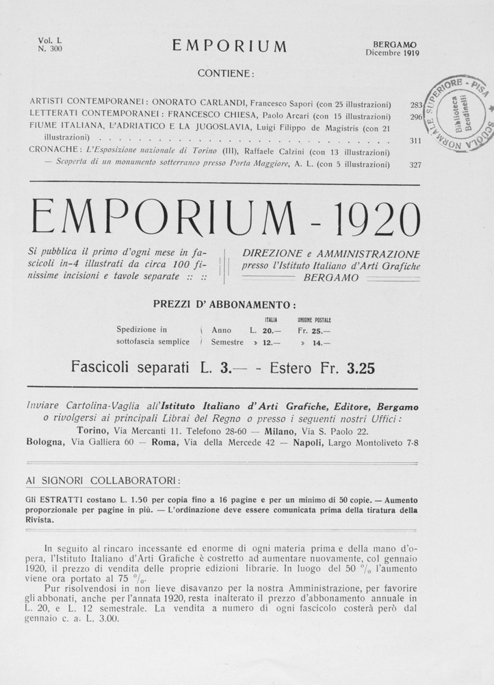 pagina sinistra