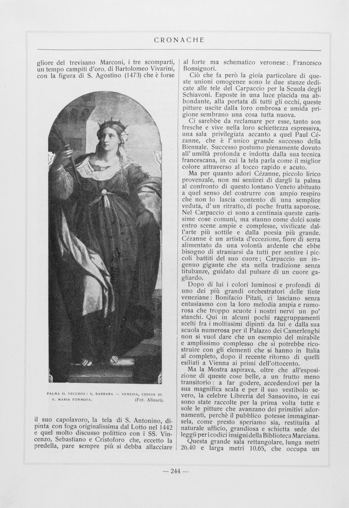 pagina sinistra