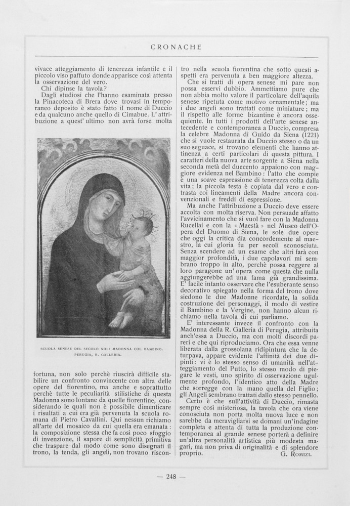 pagina sinistra