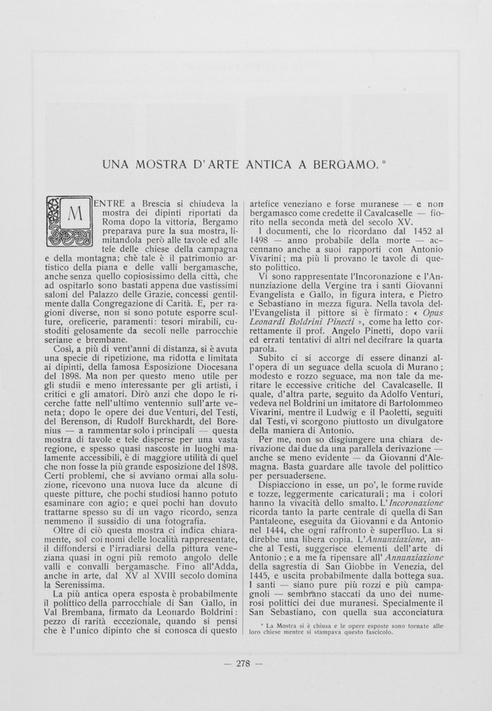 pagina sinistra