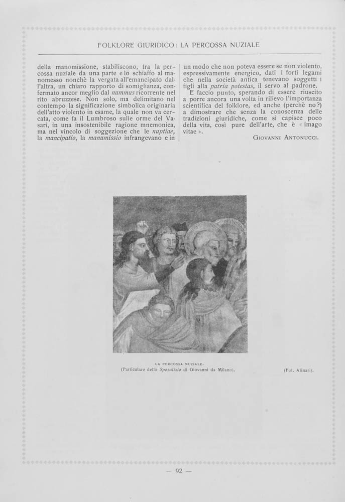 pagina sinistra