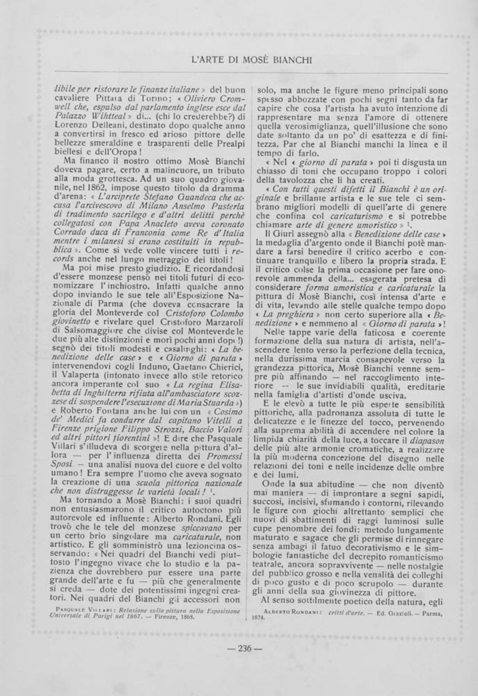 pagina sinistra