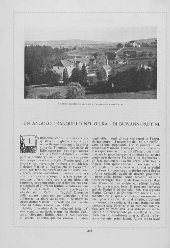 pagina sinistra