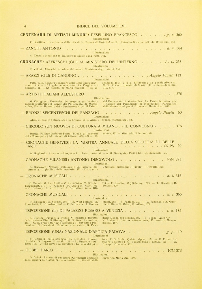 pagina sinistra