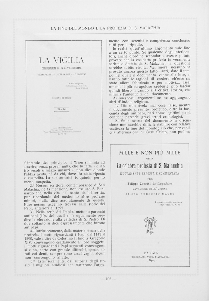 pagina sinistra