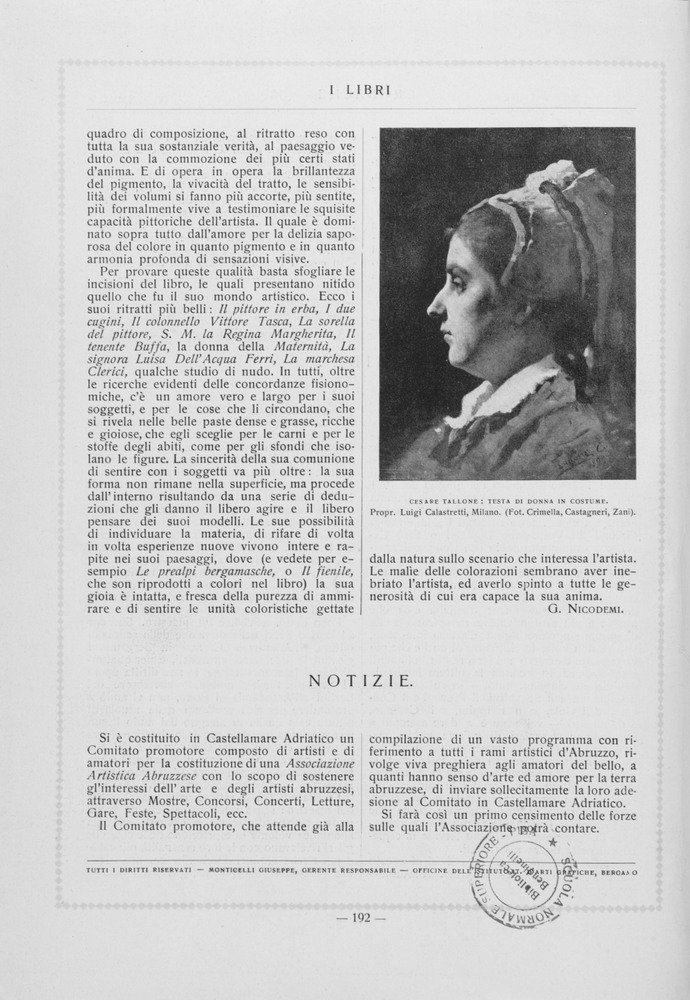pagina sinistra
