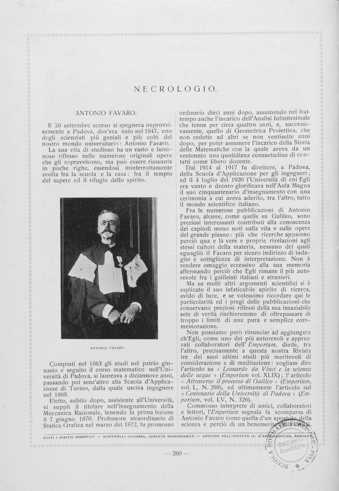 pagina sinistra