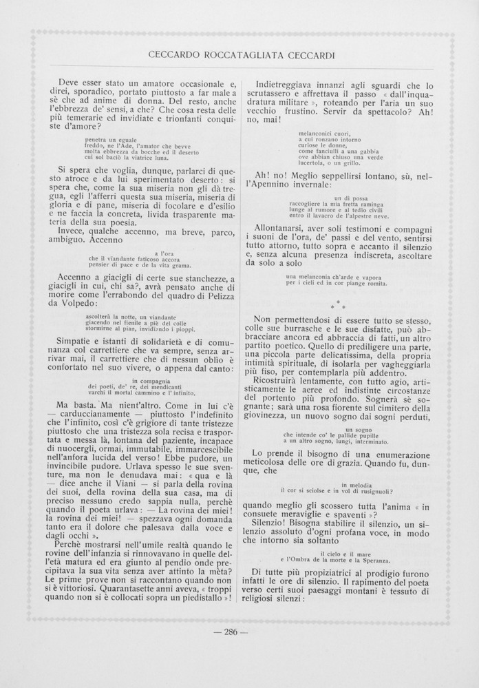pagina sinistra