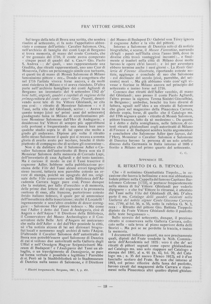 pagina sinistra