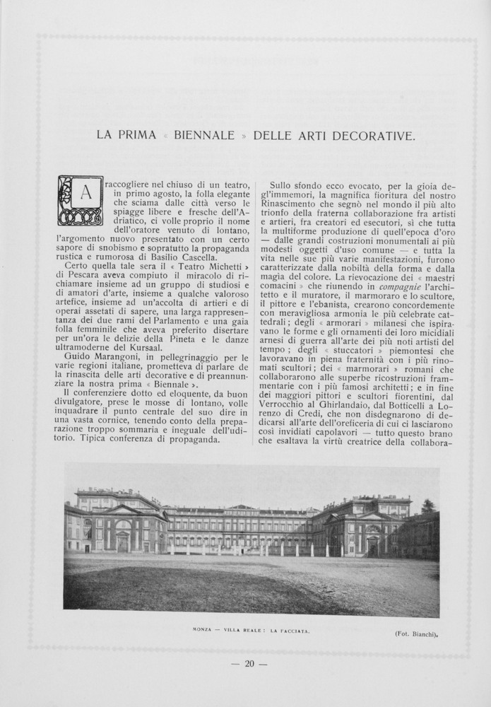 pagina sinistra