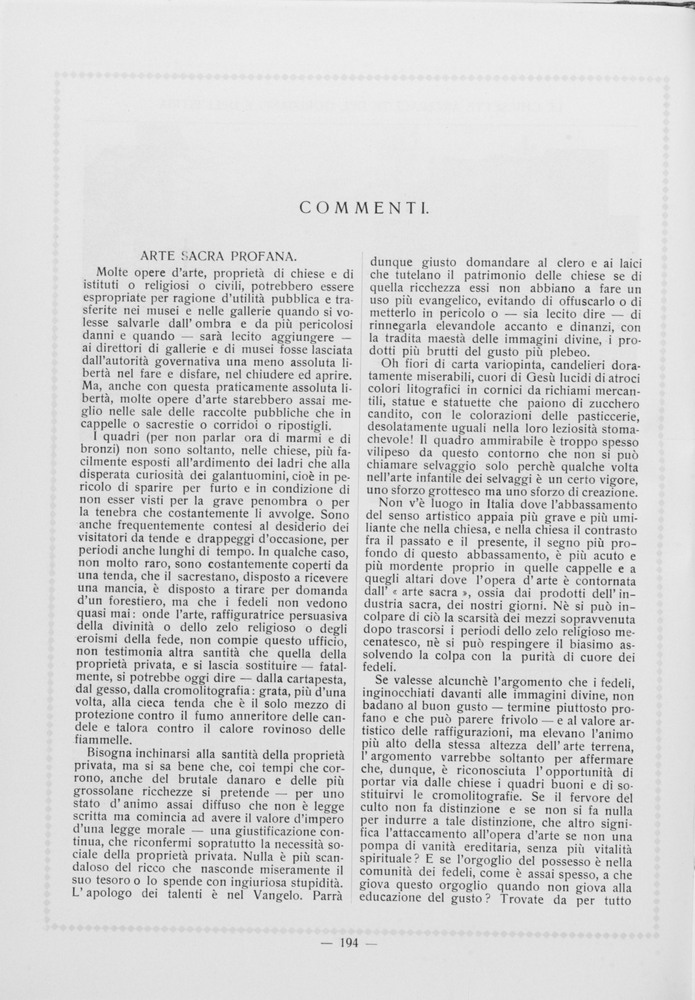 pagina sinistra
