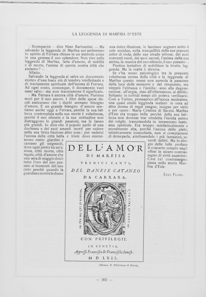 pagina sinistra
