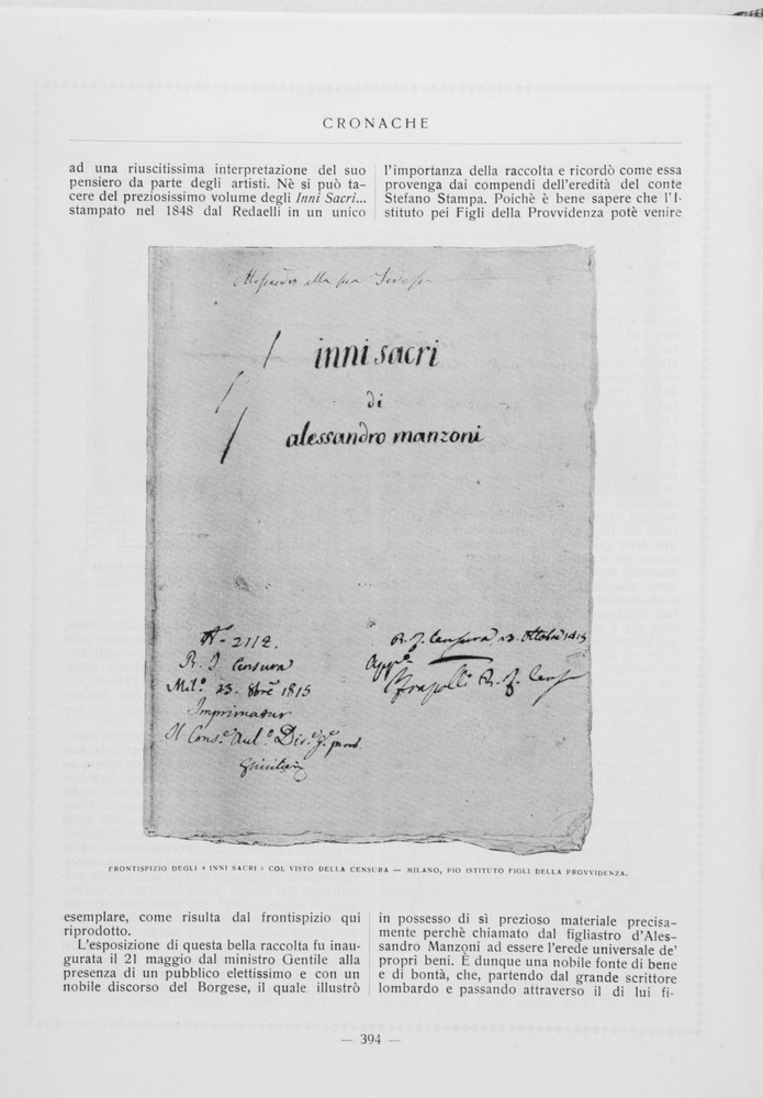 pagina sinistra