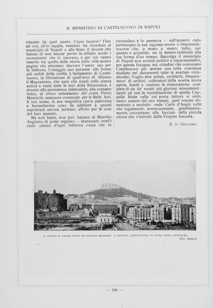 pagina sinistra