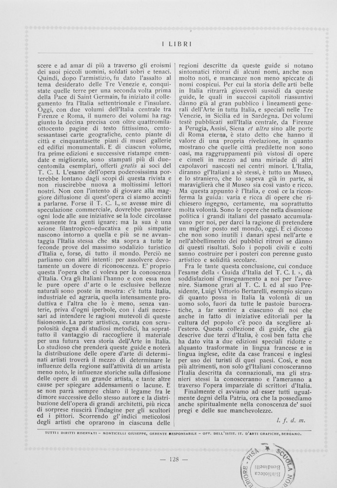 pagina sinistra