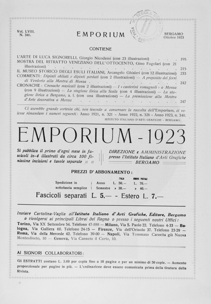 pagina sinistra