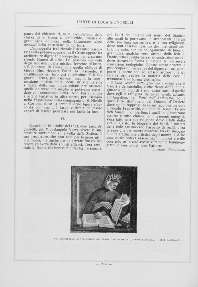 pagina sinistra