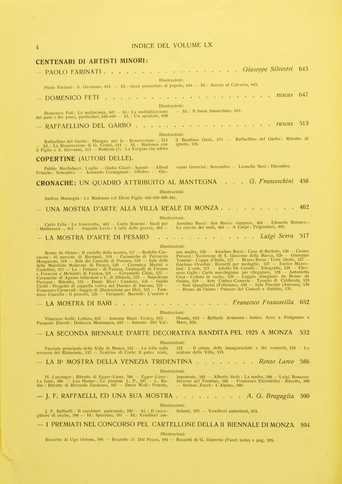 pagina sinistra
