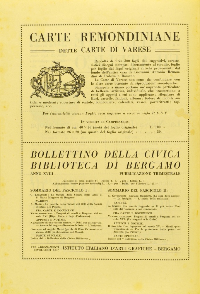 pagina sinistra
