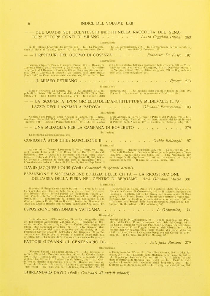 pagina sinistra