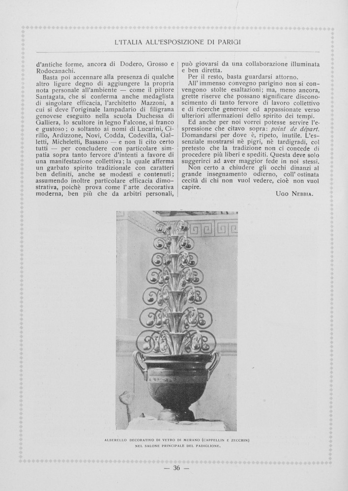pagina sinistra