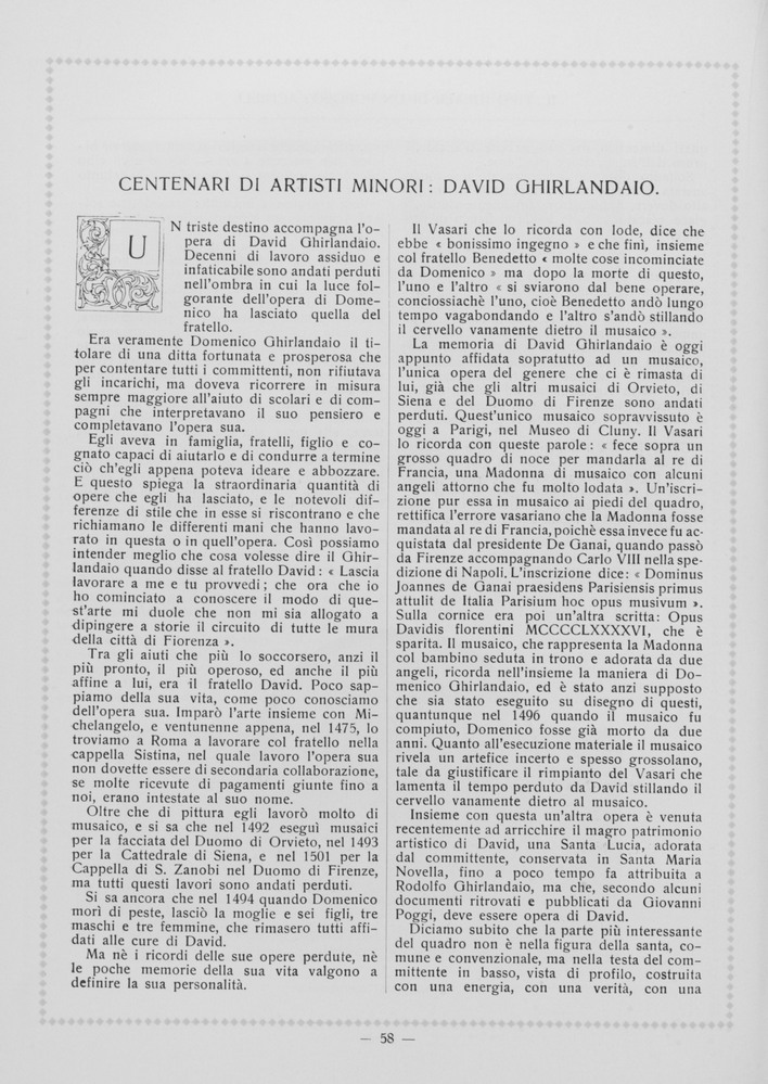 pagina sinistra