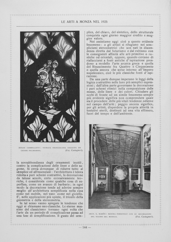 pagina sinistra