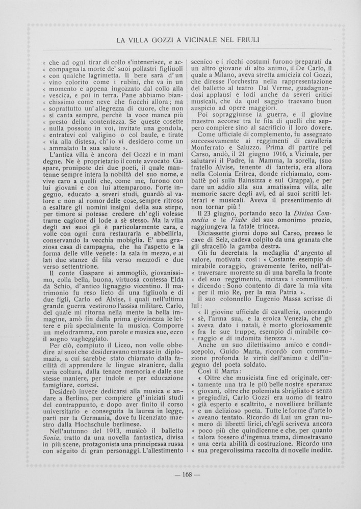 pagina sinistra