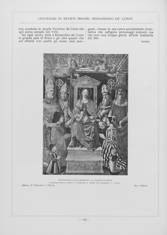 pagina sinistra