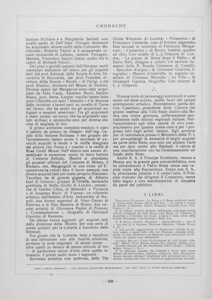 pagina sinistra