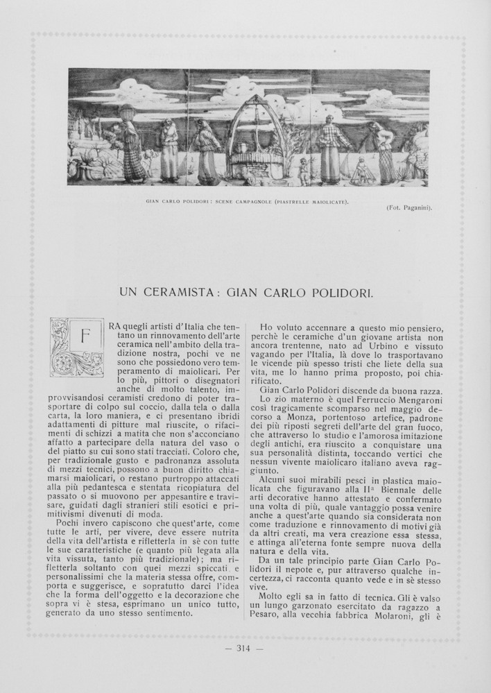 pagina sinistra