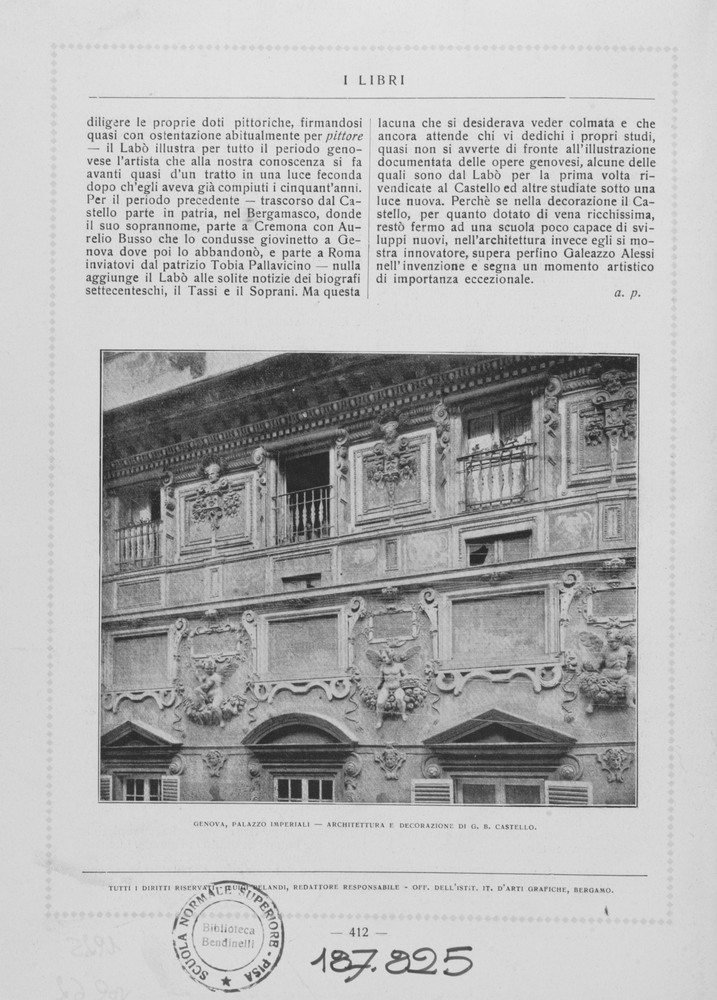 pagina sinistra
