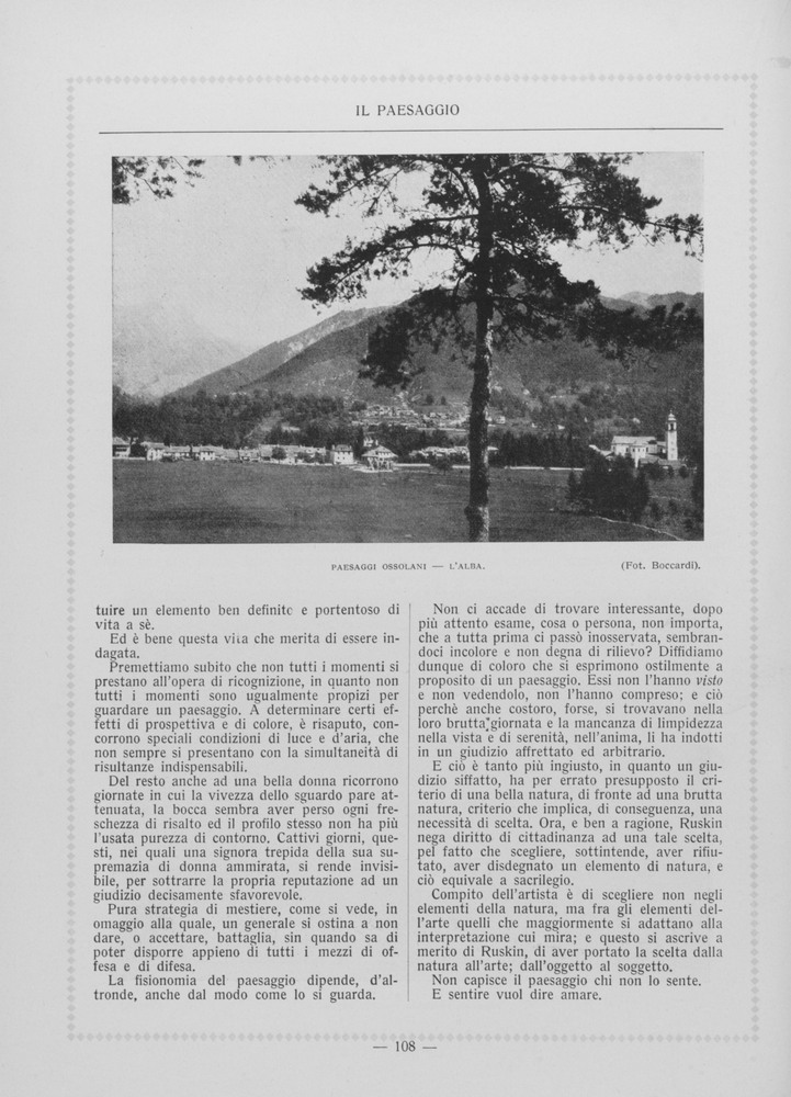 pagina sinistra