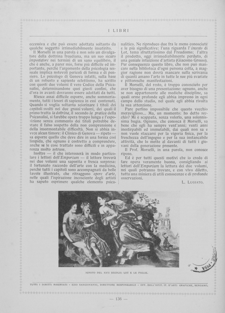 pagina sinistra