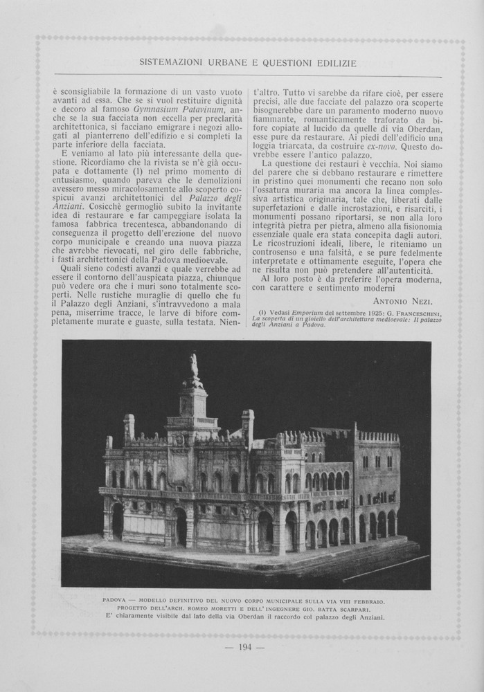 pagina sinistra