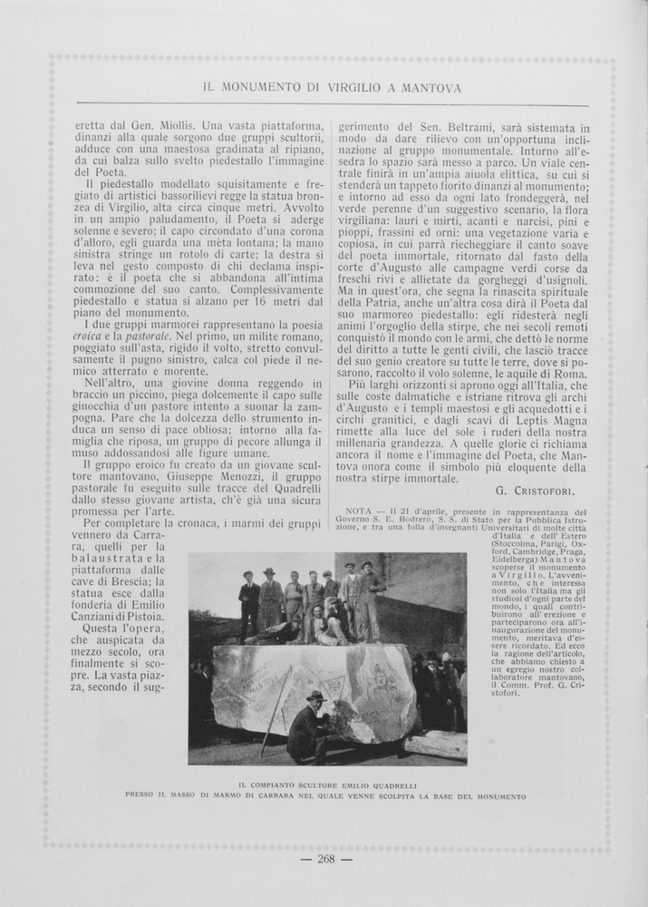 pagina sinistra