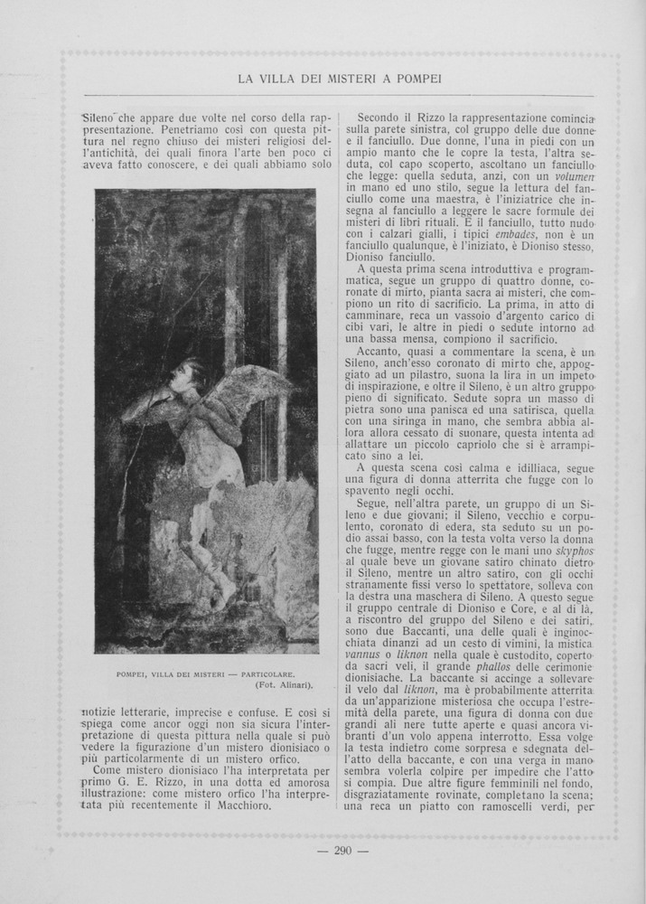 pagina sinistra