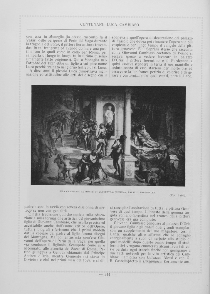 pagina sinistra